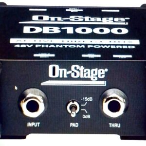 DB1000 On-Stage Active DI Box