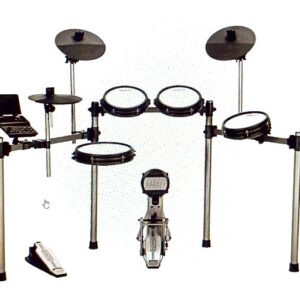 Simmons Titan 50 Electronic Drum Kit With Mesh Pads and Bluetooth
