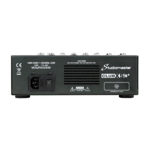 CLUBXS6+ 2 Mic Preamps w/DSP, Bluetooth & USB
